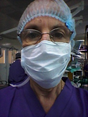 Back in "scrubs" after many years